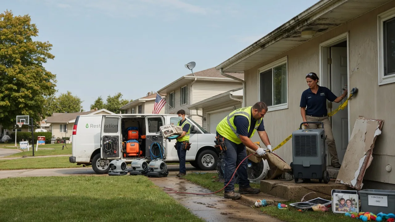 Water Damage Restoration in Disney, OK near me